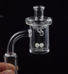 New Design 4mm Bottom Flat Top 10mm 14mm 18mm Male Female Quartz Banger Nail UFO Carb Cap Terp Pearl For Glass Water Pipes