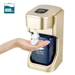 Touchless Foaming Soap Dispenser - Designed with smart motion infra-red sensor, hands free, more health and more safe! Moreover, it makes w