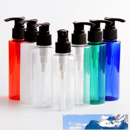 Empty Refillable Lotion Bottles 4 Oz Pump Bottle PET BPA Free Clear Black White Pump Great for Creams Body Wash Hand Soap