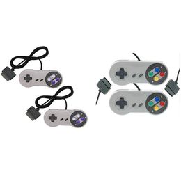 10 Keys Game Gaming 16 Bit Controller Gamepad Pad Joystick for SFC Super Nintendo SNES System Console Control Pad Wholesale