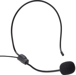 Portable ABS 3.5mm Plug Headwear Microphone Voice Clear Sound Amplifier