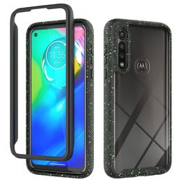 For Xiaomi Redmi9C 9A K20 Pro Note10 9 8 7 Starry Two Layer Structure Shock Absorption Bumper Design Shockproof Protective case