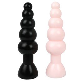 Silicone Huge Anal Beads Vagina Butt Plug G-Spot Stimulation Suction Cup Anal Plug Dildo Erotic Sex Toys For Women/Men Sexoshop CX200727