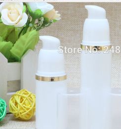 Gold Line Plastic Travel Bottles Empty DIY Portable With Transparent Cap Airless Bottle Packing 100pcs/lot