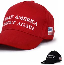 Make America Great Again Hat red Donald Trump Republican usa Baseball Cap party hats 3 styles LJJK2399