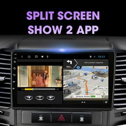 hyundai car radios Canada - Freeshipping Android 9.0 Car Radio Multimedia Video Player 2din stereo For Hyundai Santa Fe 2006 - 2012 T3L 4G+Wifi FM