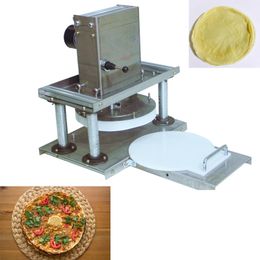 CE Commercial Noodle Press Electric 22cm Pizza Pressing Machine Pizza Dough Forming Machine Manual Pancake Machine 220V