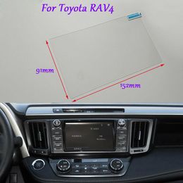 Internal Accessories 7 inch Car GPS Navigation Screen HD Glass Protective Film For Toyota RAV 4