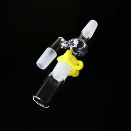 Hot Sale Angled Male Female Glass Adapter Reclaim Set 14mm 18mm Reclaims With Keck Clip Smoking Accessories For Dab Rigs