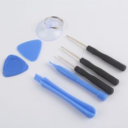 500pcs/lot 8 in 1 Repair Opening Pry Tools Kit Set with 5 Point Star Pentalobe Torx Screwdriver for iPhone 5 5s 6 Plus 7