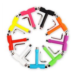 100 X Free Shipping Roller Rollerskate Skateboard Scooter 5-Way T Skate Board ATB Tool Roller Rollerskate Skateboard Scooter