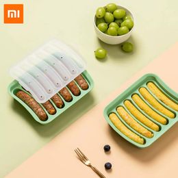 Xiaomi Kitchen Gadgets Sausage Mould DIY BPA-Free Silicone Food Mould Baby Food Maker Heat Resistant Baking Tools For kitchen