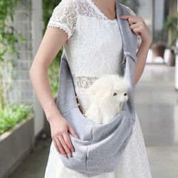 Pet Sling Carrier Bag Tote Shoulder Dog Puppy Purse Pouch Travel Plain One Size New Pet Bag Handbags