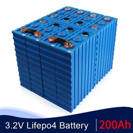 New Calb 32PCS 3.2V 200AH Lithium Iron Phosphate Cell Lifepo4 Battery Pack DIY Solar 12V 24V 48V 72V Cells EU US TAX FREE