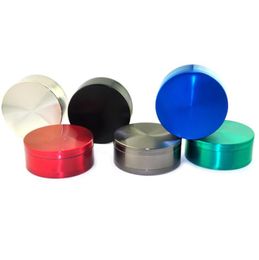 New Design Colorful 75MM Portable Zinc Alloy Dry Herb Tobacco Grind Spice Miller Grinder Crusher Grinding Chopped Hand Muller Smoking Tool