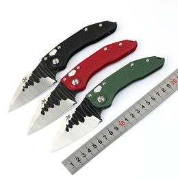 stitch D2 black blade Horizontal opening single action tactical self Defence folding edc knife camping knife hunting knives xmas gift