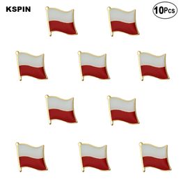 Poland Flag Lapel Pin Flag badge Brooch Pins Badges