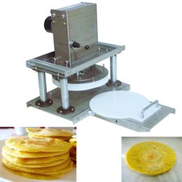 High Quality Commercial Noodle Press Electric 22cm Pizza Pressing Machine Pizza Dough Forming Machine Manual Pancake Machine 220V