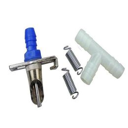 500sets/lot Automatic Water Feeder Drinker Fountains Waterer with Spring and Tee Coupling for Rabbit Chicken Poultry