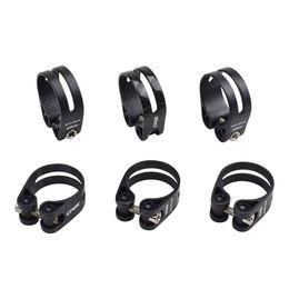 14g Full Carbon Fibre Bike Seat Posts Clamp 31.8mm 34.9mm MTB Road Bicycle Seatpost Clamps 3K/UD Finished