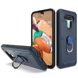 Cases Kickstand Cell For LG K51 Stylo 6 iphone 11promax 11 11pro TPU PC 2 in 1 Oppbags