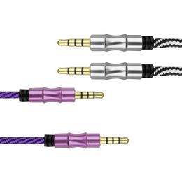 3.5 mm Audio Cable Male To Male Stereo Car AUX Cable For Phone Extension Line MP3 MP4 Headphone Speaker Cord