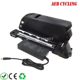 Ebike Lithium ion 36V 10Ah Atlas down tube battery for fat Tyre bike city with charger 5V USB output