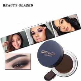 beauty glazed 5 Colours Eyebrow Enhancers Waterproof Long Lasting No Fading Eyebrow Cream Gel Tint