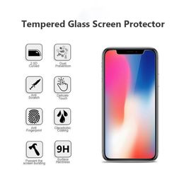 High Quality Tempered Glass 2.5D 9H Screen Protector For iPhone 6 6S 7 8 7Plus 8 Plus SE 11 11 Pro Max X XS XR Anti Scratch Anti-fingerprint