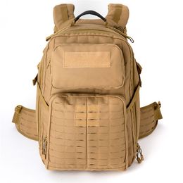 Militare tattico Pack, 24 Ore Molle Zaino, Avventura zaino, Bug Out Bag coyote brown