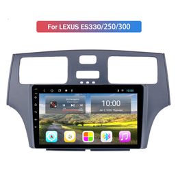 Quad core Android 10.0 Car Stereo Video DVD Player Double2 Din Touch Screen GPS Navi WiFi Radio head unit for LEXUS ES330/250/300 2001-2005