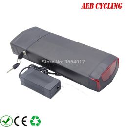 Ebike 18650 battery pack high power 48V 10.4Ah RB-3 rear rack Li-ion electric bicycle for city bike with charger