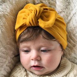 Balleenshiny Baby Accessories Hair Headwears Baby Turban Hat Children Newborn Beanie Kids Girl Headwrap Girl Tiara