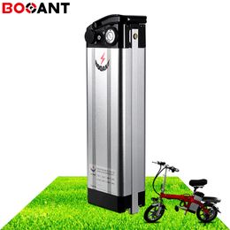 7S 24V 10Ah Silver Fish Electric Bicycle Battery for Bafang BBS02 BBS03 250W Brushless Motor E-Bike Lithium Pack