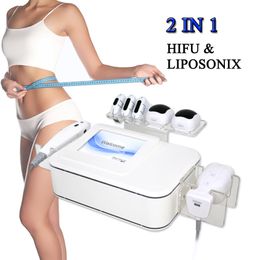 portable face lifting body slimming beauty machine HIFU liposonix for weight loss ultrasound skin rejuvenation salon equipment