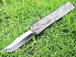 warrior hellhound 440C blade double tactical self defense folding edc knife camping knife hunting knives xmas gift