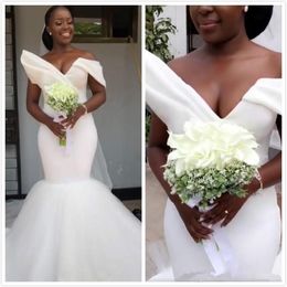 Cheap Wedding Dresses Sweetheart Neckline Pleats African Plus Size Bridal Dress Black Girls Cheap vestidos de novia