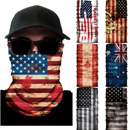 Outdoor Seamless Magic Scarf Face Mask Scarf Cycling Riding Masks multi-function Neckerchief Outdoor Party Mask 500pcs T1I2195