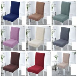 Chair Cover Stretch Chair Cover Spandex Seat Covers Home Dining Chair Seat Cover Christmas Home Decor 13 Designs BT48