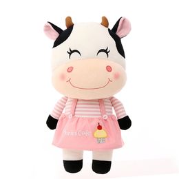 30cm 45cm Kawaii Soft Plush Toy Cow Dairy Cattle plush toy soft stuffed dolls toys for children Gift F58