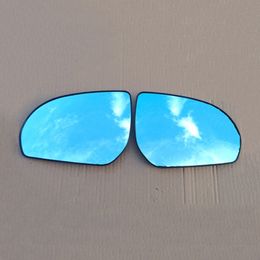 For Kia K2 Car Rearview Mirror Wide Angle Hyperbola Blue Mirror Arrow LED Turning Signal Lights