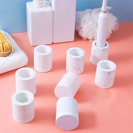 Diatom Mud Toothbrush Holder Bathroom Quick-Drying Absorbent Electric Toothbrush Base Nordic Style Toothpaste Seat Holder yq02170