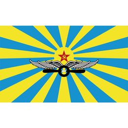 USSR Flag Of Soviet Air Force,80% Bleed Digital Single Side Printing, Advertising USA Freedom , Free Shipping