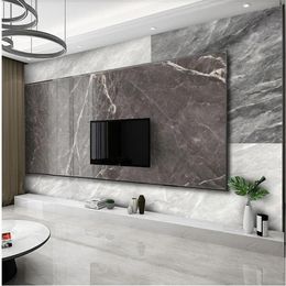 Modern minimalist marble wallpapers pattern light luxury background wall photo wall murals wallpaper