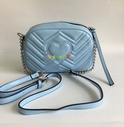 Fashion Classic Designer Luxurys bags Marmont Women Handbags Gold Silver Chain Shoulder Bag Crossbody Soho Disco Messenger Bag Purse Wallet RAOG
