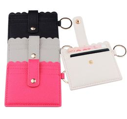 DHL100pcs Card Holder Wallet Women Snape Printing Key Pouch Womens Card Holder Handbags Leather Hasp Holders