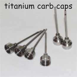 Ti Carb caps Oil Extraction Machine Extractor Open Blast BHO Extractor Stainless Steel Tools Tubes Domeless Nails GR2 Titanium nail