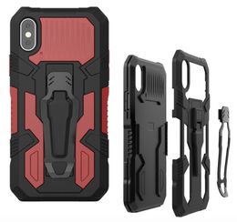samsung military phone UK - Armor Shockproof Magnetic Bracket Phone Case For Samsung Galaxy A21S A10S A20S A30S A31 A01 A20 A21 A11 A50 A70 Hybrid Military Cover