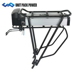 36V 17.5Ah 15Ah Truck Battery with Double Layer Luggage Rack for 500W 350W 250W Bafang BBS02 BBS01 Tongsheng TSDZ2 Motors