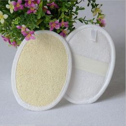 11*16cm natural loofah pad loofah scrubber remove the dead skin loofah pad sponge for home or hotal LX2461